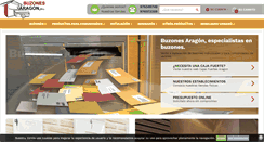 Desktop Screenshot of buzonesaragon.com